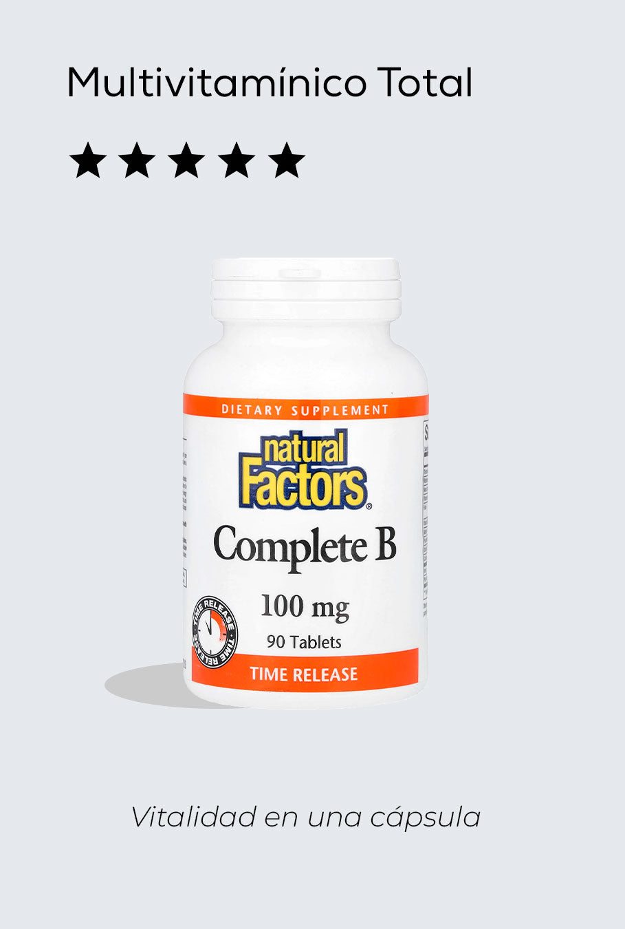Complejo B Nutriolam – Energía y concentración