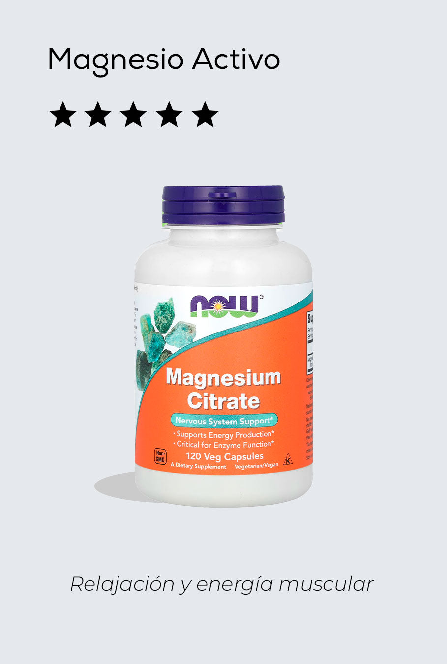 Magnesio Nutriolam – Citrato de Magnesio